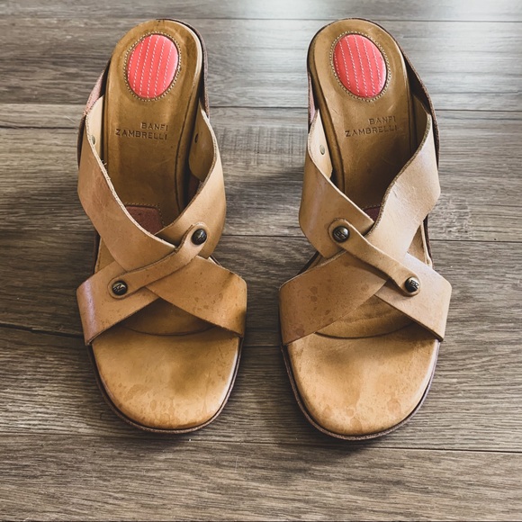 Chunky Banfi Zambrelli Heels - Picture 3 of 9